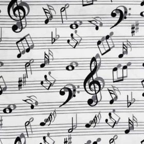 Motivo grafico Pentagramma Spartito